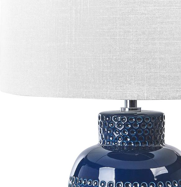 Tischleuchte PERLIS Keramik Blau Bild 5