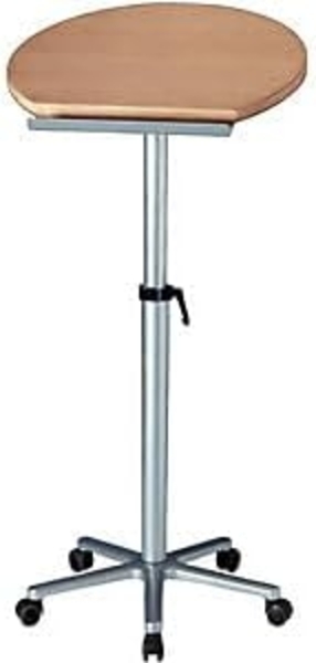 Maul Ergonomisches Stehpult Platte melaminharzbeschichtet grau Bild 4