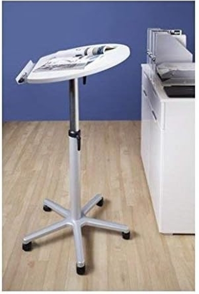 Maul Ergonomisches Stehpult Platte melaminharzbeschichtet grau Bild 2
