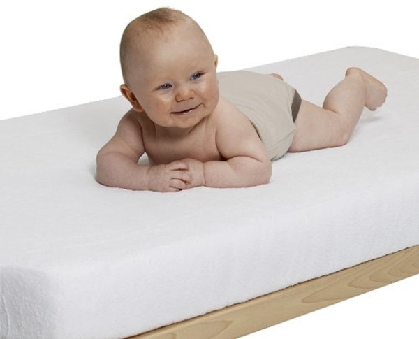 Playshoes Spannbetttuch 60x120 cm hellblau Bild 2