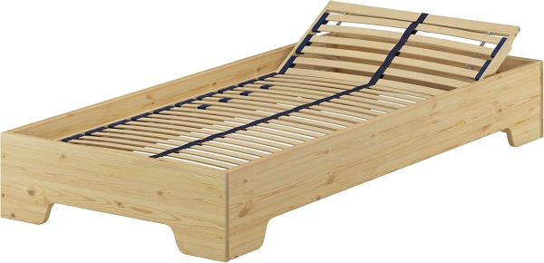 Funktionsbett Bettrahmen 100x200 Pensionsbett, Gästebett V-60. 56-10