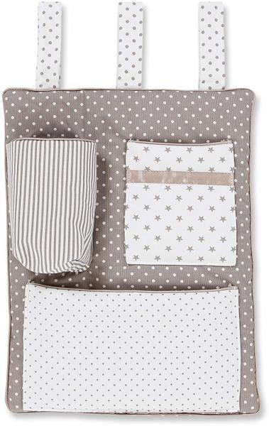 Babybay 'Utensilo' Betttasche taupe