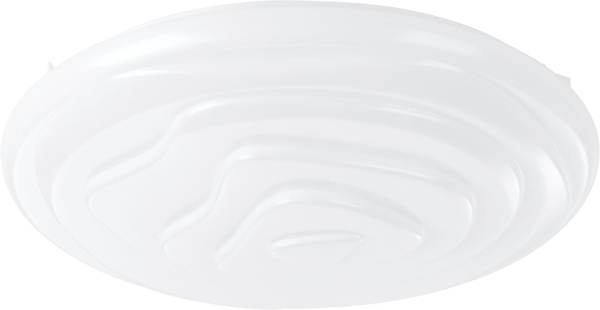 Eglo 900605 Deckenleuchte BATTISTONA Kunststoff weiss LED 4X2,9W;4X1,45 3000-6500K H:8. 5cm Ø38cm dimmbar