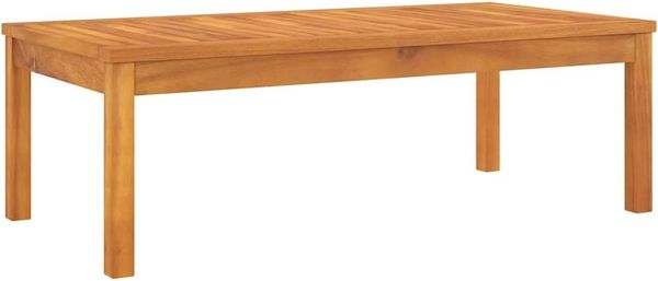 vidaXL Couchtisch 100x50x33 cm Massivholz Akazie 311833