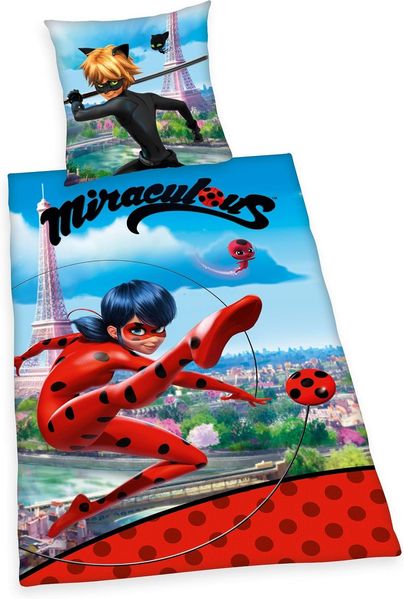 Miraculous Ladybug Bettwäsche - 100% Baumwolle