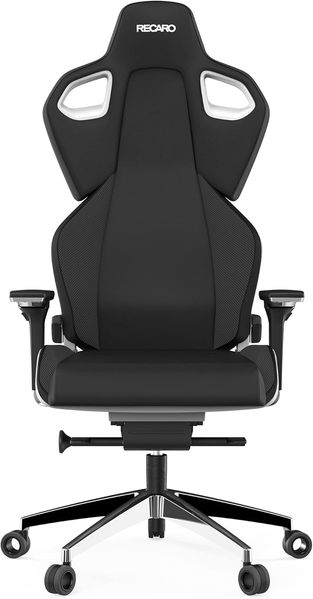 RECARO Exo Platinum Gaming Chair - ergonomischer, höhenverstellbarer Gaming Seat der Extraklasse- Black & White