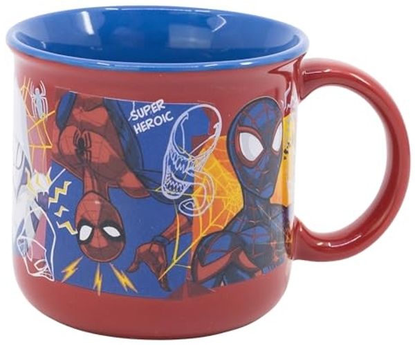 Marvel Spiderman Geschenkbox Tasse 355 ml Keramiktasse für Heißgetränke