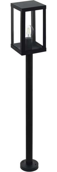Eglo 94833 Stehleuchte 1-flammig E27 SCHWARZ/KLAR ALAMONTE 1