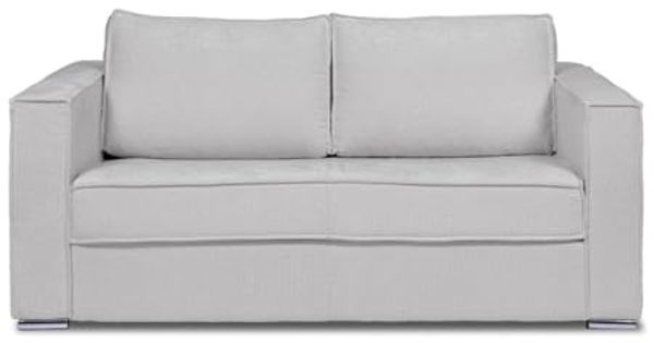 Vente-unique - LORETO Sofa Stoff Grau - B 223 cm95 cm x H 90 cm x L 215 cm Bild 5