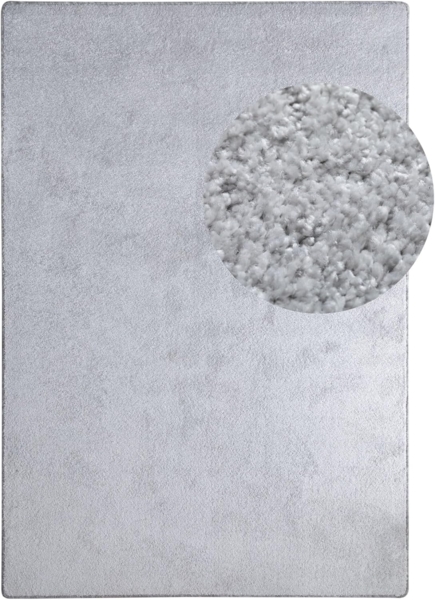 Designerteppich Cambridge, Farbe: grau, Größe: 240x240 cm Bild 2