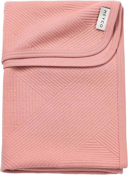 Meyco Strickdecke – Pure – 75 x 100 cm – Jacquard
