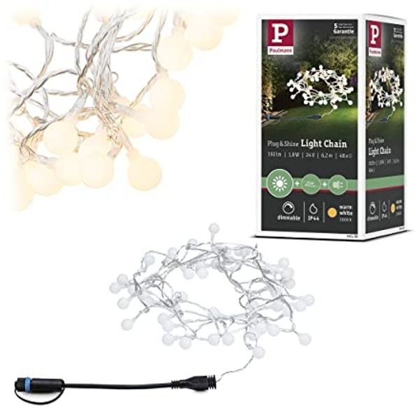 Paulmann 94558 Beleuchtungssystem Plug& Shine LED (RGB) Warmweiß Schwarz
