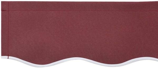 vidaXL Markisenersatzstoff Bordeauxrot 380 x 195 cm Polyester 42000445 Bild 6