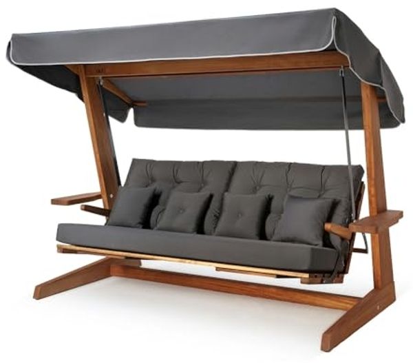 Westmann Irokoholz Hollywoodschaukel Luna 2600 |