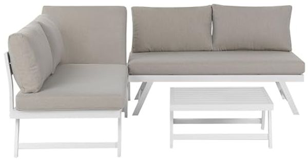 Lounge Set COCCORINO Metall Taupe