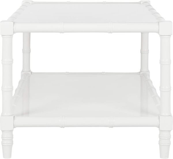 SAFAVIEH Modern Wooden Accent Table, in White, 90 X 35 X 50 Bild 6
