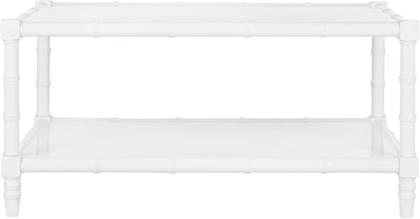 SAFAVIEH Modern Wooden Accent Table, in White, 90 X 35 X 50 Bild 3