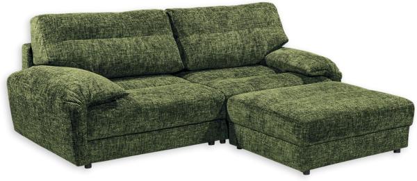 Sofa Princeton von Ed Exciting Design – Beidseitig montierbar, mit Nosagfederung Farbe Winter Moss