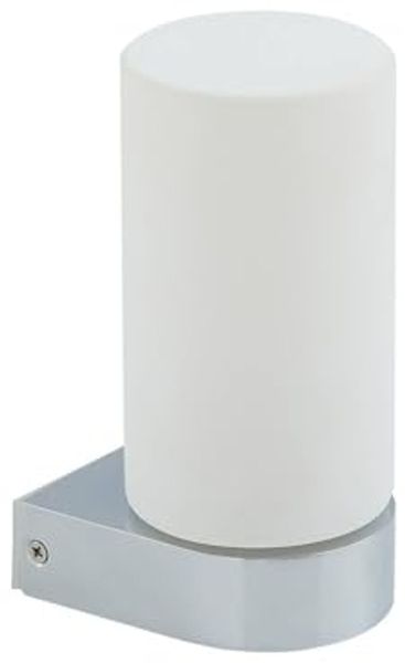 Lucande Wandleuchte Basolo, Metall, Chrom IP44, 1 x 10 W LED