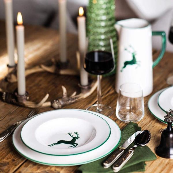 Gmundner Keramik Grüner Hirsch, Eierbecher (H: 7,5cm) Bild 5