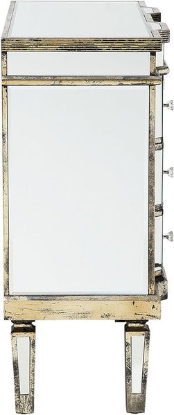 Kommode Spiegeleffekt 6 Schubladen MOZELA Bild 5