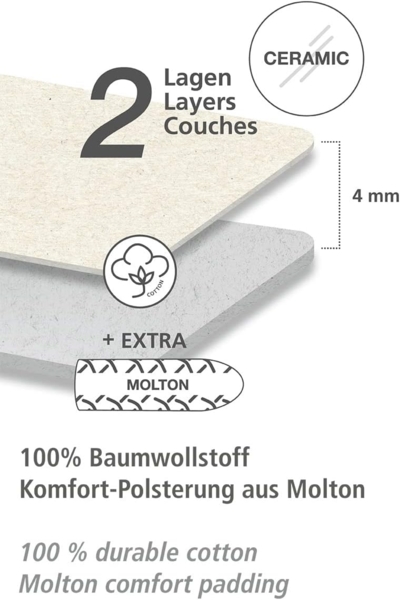 Bügeltischbezug Mod. Keramik M Bügelbrettbezug, 125x40 cm Bild 3