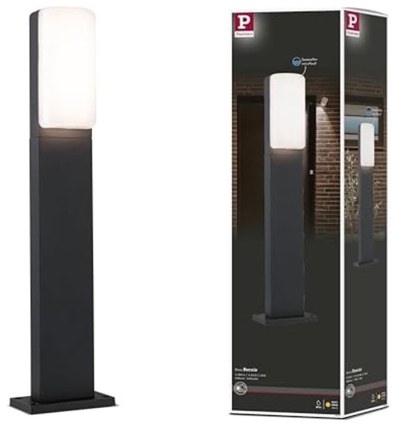 Paulmann 94852 LED Pollerleuchte Bonnie Anthrazit IP44 3000K 600mm