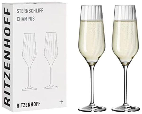 Ritzenhoff 3751001 Champagner 2er-Set 002 STERNSCHLIFF 2022