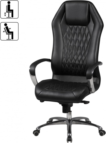 Bürostuhl MONTEREY Schwarz Bild 5