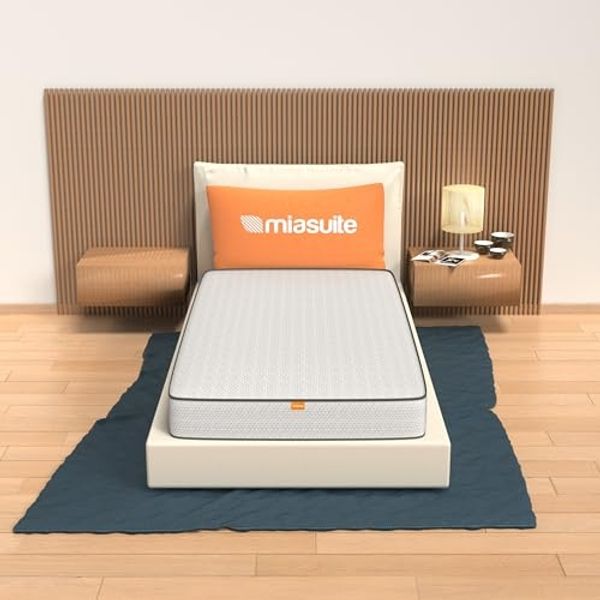 miasuite i sogni italiani Matratze Memory 85x200, Höhe 20 cm - 100% Made in Italy - Antiallergisch, Antibakteriell, Antimilbe - Orthopädisch, Medizinisches Gerät | Primavera
