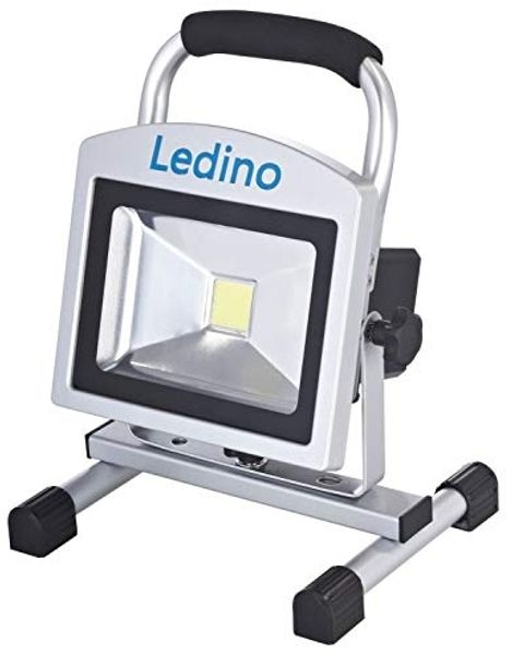 LED-Akkustrahler, LED/20W, 1360 lm, 6500K, IP65 20W, 1. 800 lm B 145, H 250, T 165