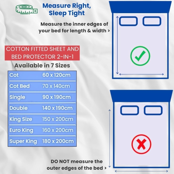 Hippychick Matratzenschutz - Spannbetttuch Babybett 60x120 - Fitted SheetKinderbett 60x120 cm Bild 15