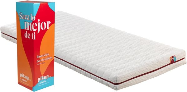 PIKOLIN - Matratze, 80x190 cm, Kinderbett, Etagenbett, Jugendmatratze, HR-Schaum, extra Komfort, waschbarer Bezug, hohe Atmungsaktivität, Pikup Kids