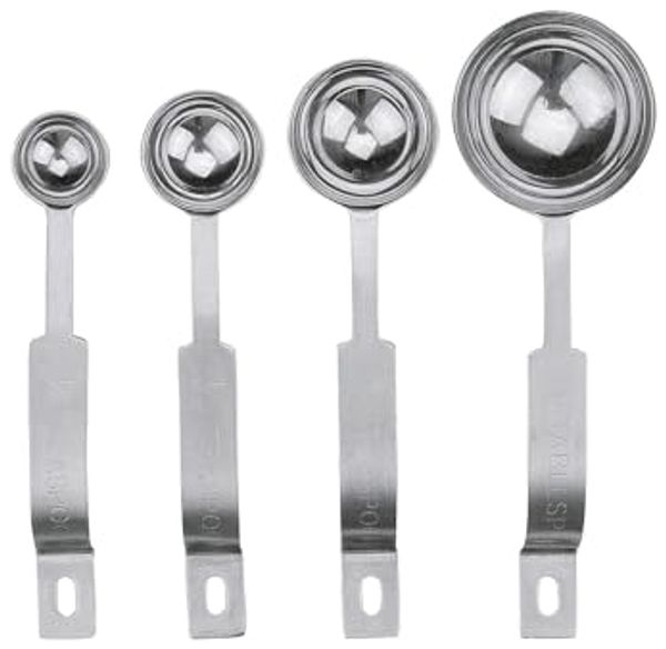 Städter Edelstahl Messlöffel-Set 4-tlg.
