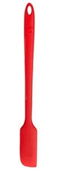 Teigschaber Vollsilikon klein, rot, Länge: 27 cm