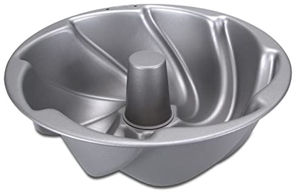 Städter We Love Baking Gugelhupf Swing 27 cmMetall Silber