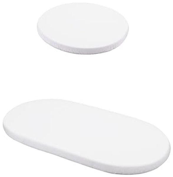Waldin Oval Spannbettlaken-Set – 7-in-1 Babybett –