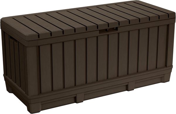 Keter Auflagenbox Aufbewahrungsbox 350l Kunststoff Kissenbox Balkonbox Gartenbox