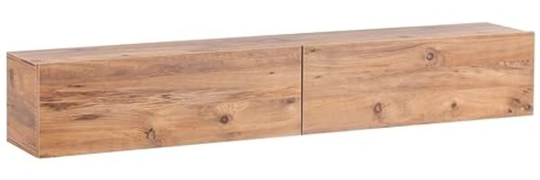 Wandmontierter TV-Schrank GLADSTONE Braun