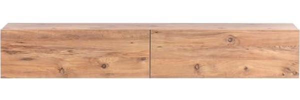 Wandmontierter TV-Schrank GLADSTONE Braun Bild 5