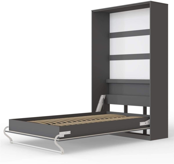 SMARTBett Schrankbett Standard 90x200 120x200 140x200 160x200, 41 FARBKOMBINATIONEN horizontal/quer oder vertikal/hochkant klappbar Bild 2