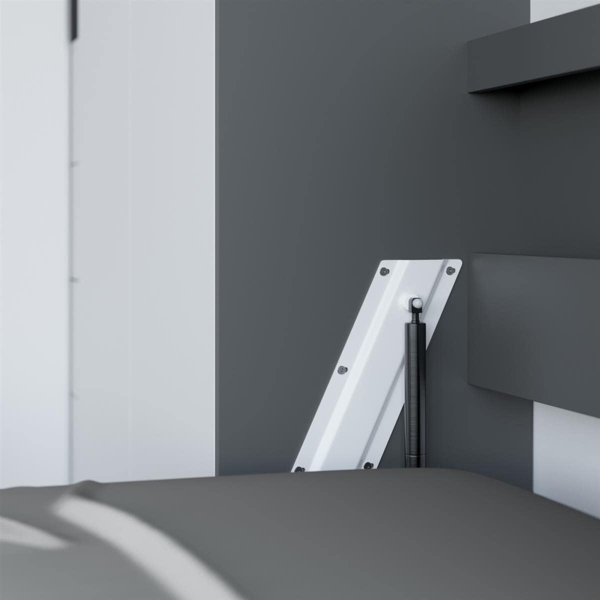 SMARTBett Schrankbett Standard 90x200 120x200 140x200 160x200, 41 FARBKOMBINATIONEN horizontal/quer oder vertikal/hochkant klappbar Bild 7