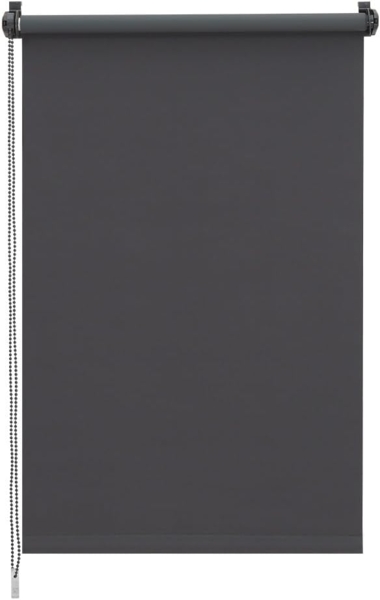 Sekey Verdunklungsrollo ohne Bohren Klemmfix 70 cm breit, Seitenzugrollo Hitzeschutz Sichtschutz und Sonnenschutz Wandmontage Deckenmontage Klemmrollo für Fenster & Tür, 70x160 cm, Grau