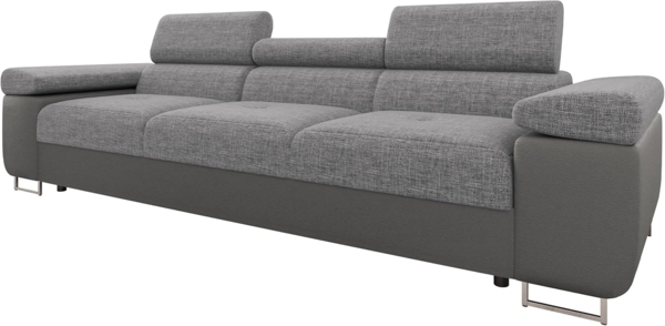 Sofa Torezio III mit Einstellbare Kopfstützen (Soft 029 + Lux 05)