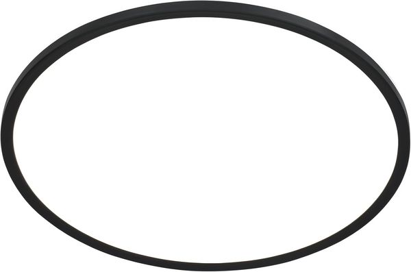 Briloner LED Panel Slim Ø 48 cm, schwarz, utraflach