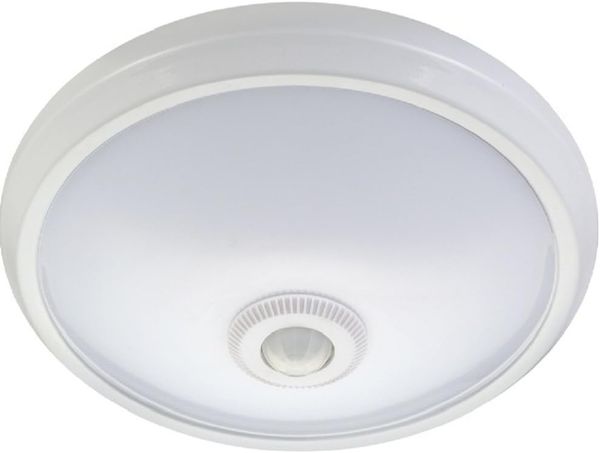 Maclean LED Deckenleuchte MCE131 mit Bewegungsmelder 12W – 360° PIR Sensor, mit PIR-Bewegungsmelder, LED fest integriert, 6m Reichweite, Deckenlampe für Flur, Treppenhaus & Garage