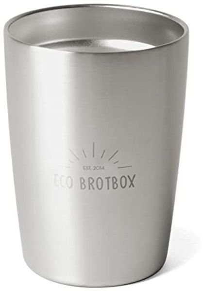 Isolierbecher Eco Cup 350 ml Edelstahl von ECO BROTBOX