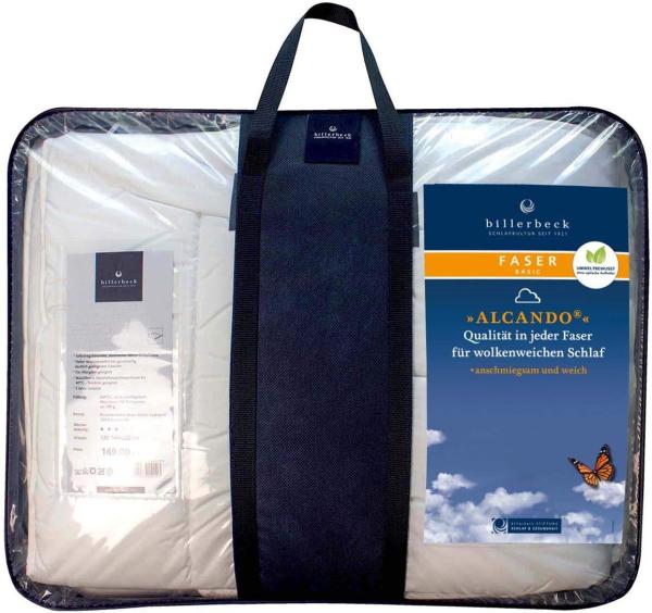 Billerbeck Decke Basic Faser ALCANDO UNO | Ganzjahresdecke 155x220 cm Bild 8