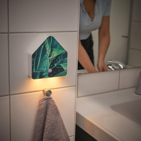 Northpoint LED Dekolicht Naturgeräuschebox Vogelzwitscher Bewegungsmelder Licht Aufladbar Bild 4