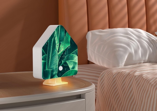 Northpoint LED Dekolicht Naturgeräuschebox Vogelzwitscher Bewegungsmelder Licht Aufladbar Bild 5